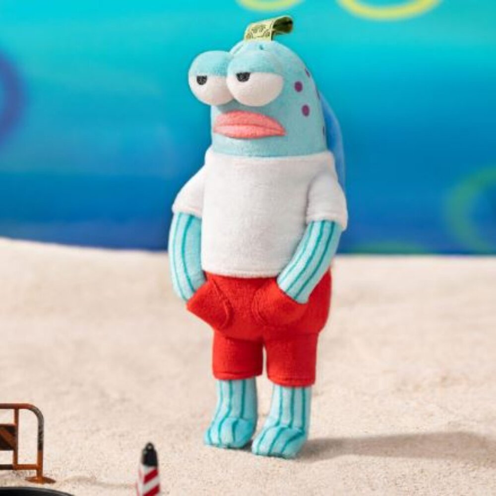 Cool FIsh | Bikini Bottom Buddies - Whimsical Plush - Picture 3 of 5